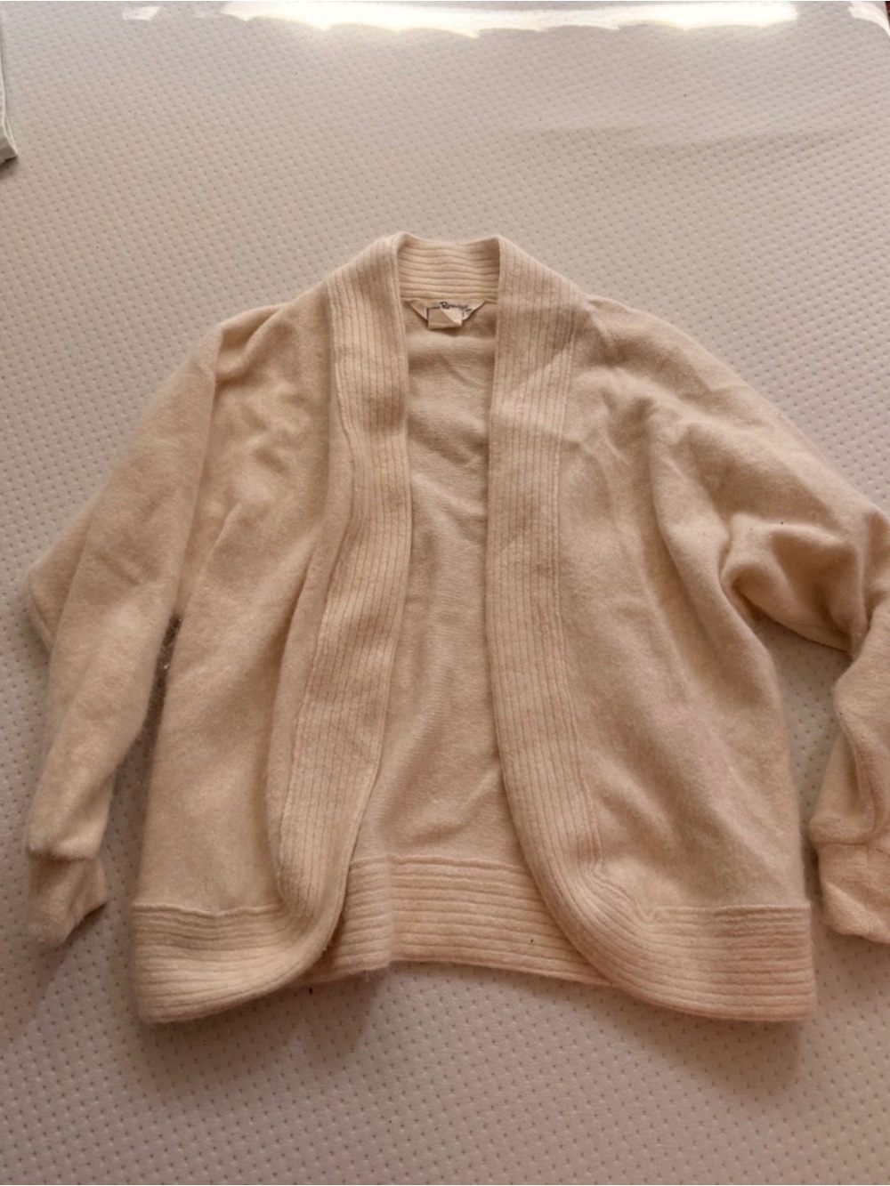 Liverpool Cream Open-Front Women's Cardigan